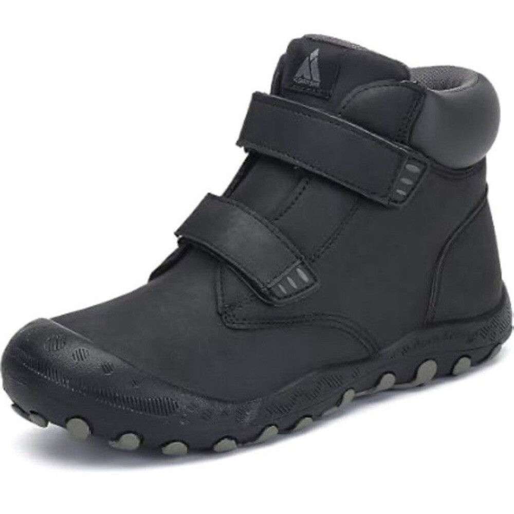 Mishansha Kids Hiking Boots Black Outdoor Trail Size 32 (1 Little Kids) Non Slip